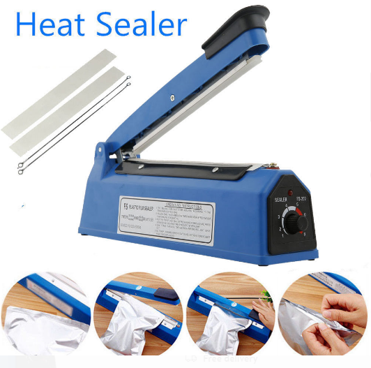 Zhejiang Tianyu industry Co. Ltd Factory Production And Export Impulse Manual Bag Sealer PFS Series Hand Heat Poly Tubing Plastic Bag Sealing Machine