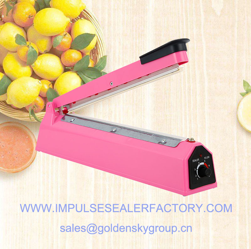 Zhejiang Tianyu industry Co. Ltd. Supplier Factory Make and Supply Manual With Sealing 3.0 mm Width Electric Flat Impulse Heat Plastic Bag Sealer PFS Series Poly Tubing Packaging Machine 浙江天宇实业有限公司。供应商工厂制造和供应手册与封口3.0 mm宽电平脉冲热塑料袋封口机PFS系列管材包装机