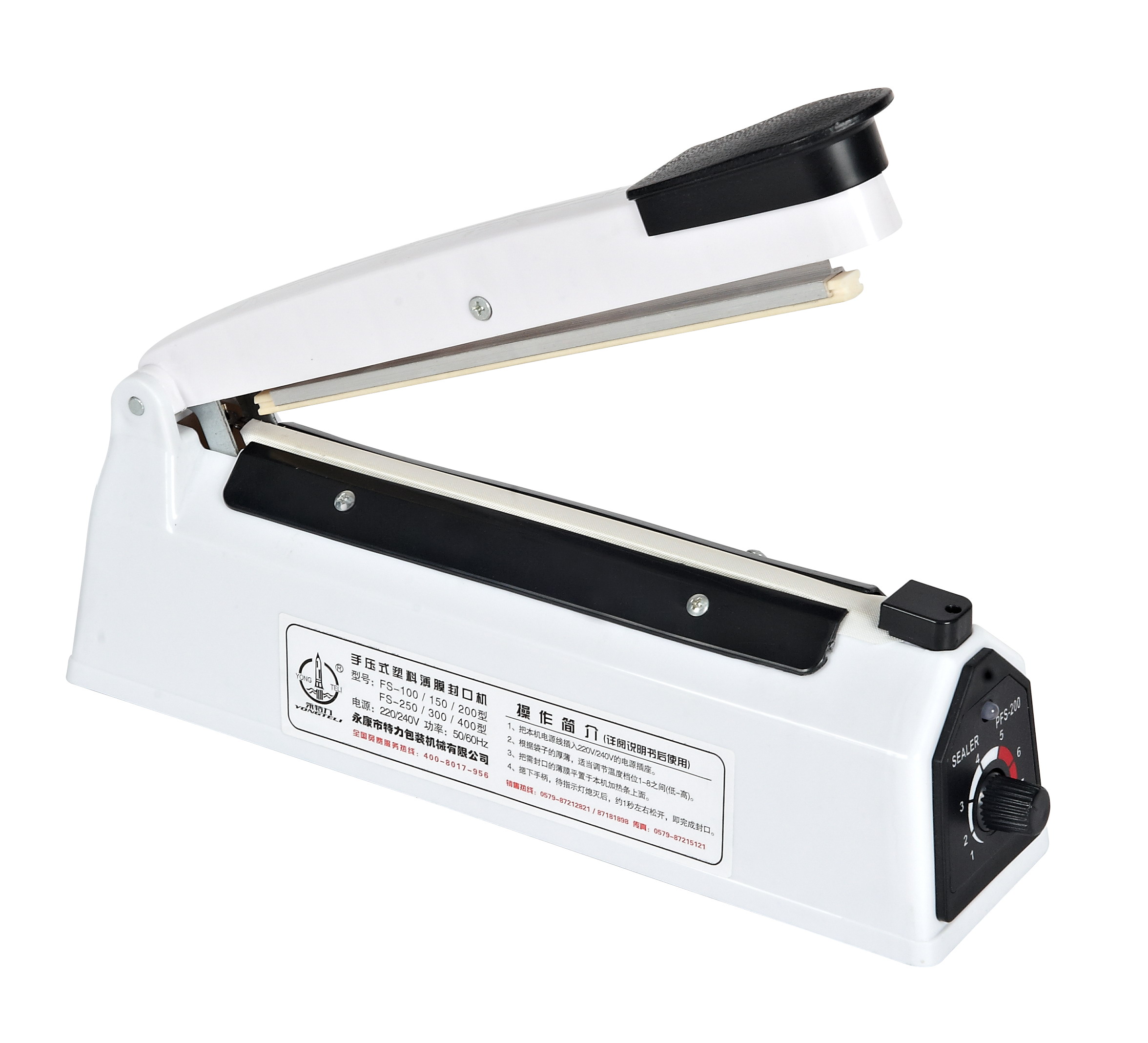 Zhejiang Tianyu industry Co. Ltd. Supplier Factory Production-Manufacturing and Exporting Hand Sealing 3.0 mm Width Electric Flat Impulse Poly Film Sealer FS Series Plastic Bag Sealing Machine Zhejiang Tianyu industry Co. Ltd. Supplier Factory Production-Manufacturing and Exporting Hand Sealing 3.0 mm Width Electric Flat Impulse Poly Film Sealer FS Series Plastic Bag Sealing Machine