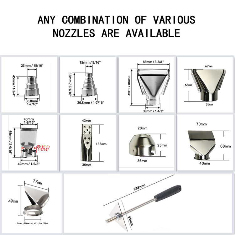 Zhejiang Tianyu industry Co. Ltd Supplier Factory Manufacturer Manufacture And Selling Professional 1600W Dual Temperature 400℃ & 600℃ Setting And Dual Air Flow 250L/min & 500 L/min Setting Hot Air Gun TQR-83C Heat Gun Zhejiang Tianyu industry Co. Ltd Supplier Factory Manufacturer Manufacture And Selling Professional 1600W Dual Temperature 400℃ & 600℃ Setting And Dual Air Flow 250L/min & 500 L/min Setting Hot Air Gun TQR-83C Heat Gun