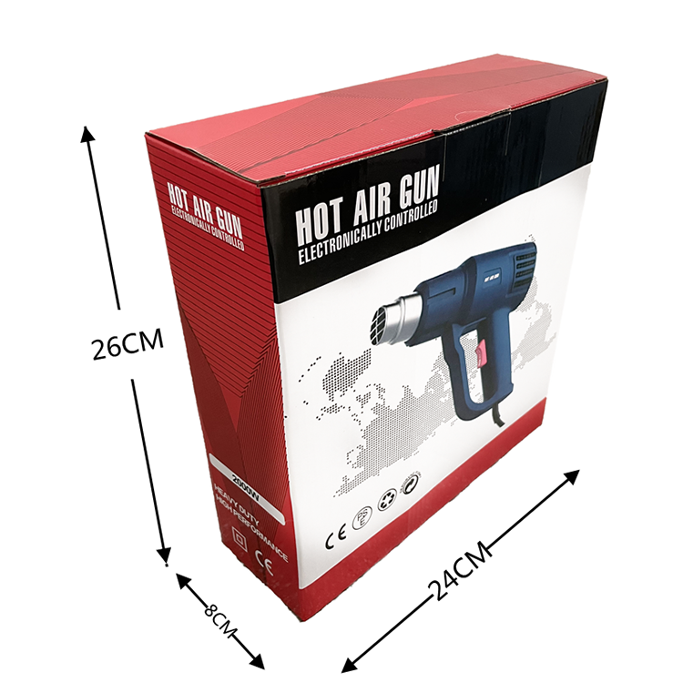 Zhejiang Tianyu industry Co. Ltd Supplier Factory Manufacturer Make and Wholesale Variable Temperature 50℃-500℃ Setting and Two Air Speed 250L/min & 500 L/min Heat Gun TQR-85A2 Hot Air Gun Zhejiang Tianyu行业有限公司供应商工厂制造商制造商制造商和批发可变温度50℃-500℃-500℃设置和两个空气速度250L/min&500 l/min l/min Heat Gun Gun TQR-85A2热气枪
