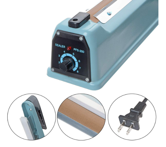 Zhejiang Tianyu industry Co. Ltd Supplier Factory Manufacturer Make and Supply Manual Sealing 2.0 mm Width Impulse Plastic Poly Film Sealer FS Series Handheld Heat Plastic Poly Bag Sealing Machine 浙江天宇实业有限公司供给厂制造商制造和供应手工封口2.0毫米宽脉冲塑料聚膜封口机FS系列手把手加热塑料聚袋封口机