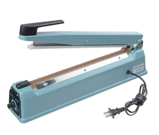 < strong>Manual Impulse Sealer Heavy Duty Bag Sealing Machine FS-300</strong>