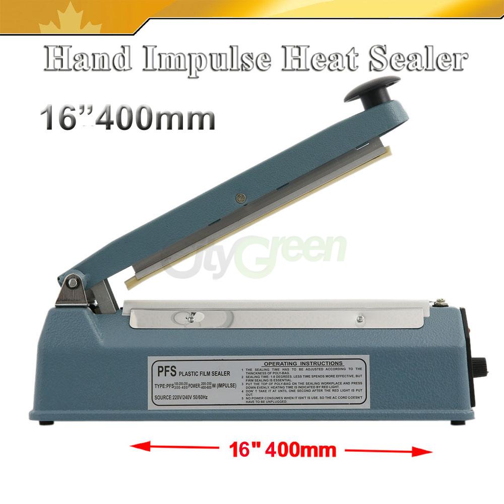 脉冲手持热封机使用轻型塑料袋FS-400