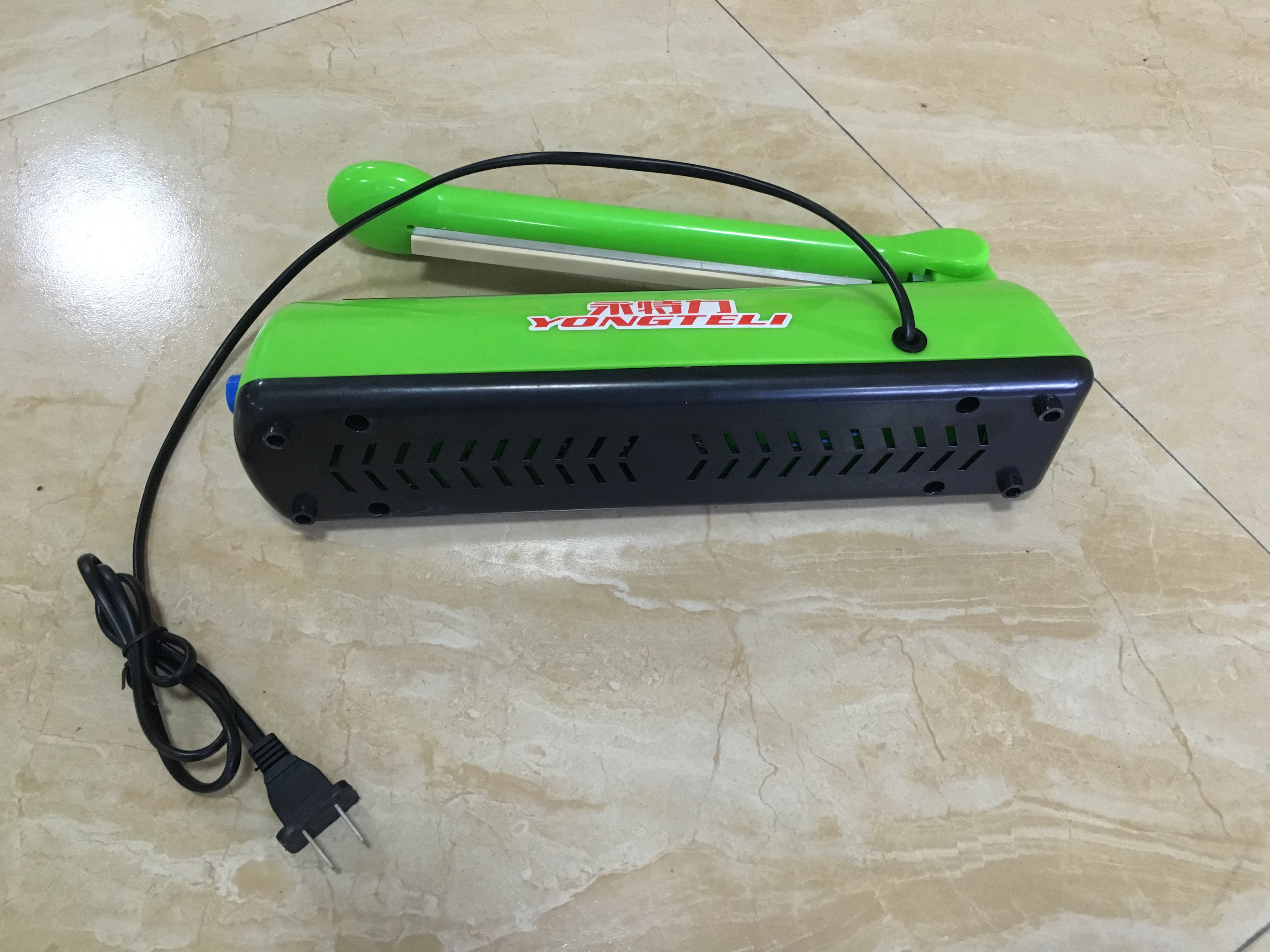 Zhejiang Tianyu industry Co. Ltd Factory Make and Supply Manual Operated With Sealing 2.0 mm Width Electric Flat Heat Wire Impulse heat Sealer PFS-B Series Plastic Food Bag PP PE PVC Film Sealing Machine