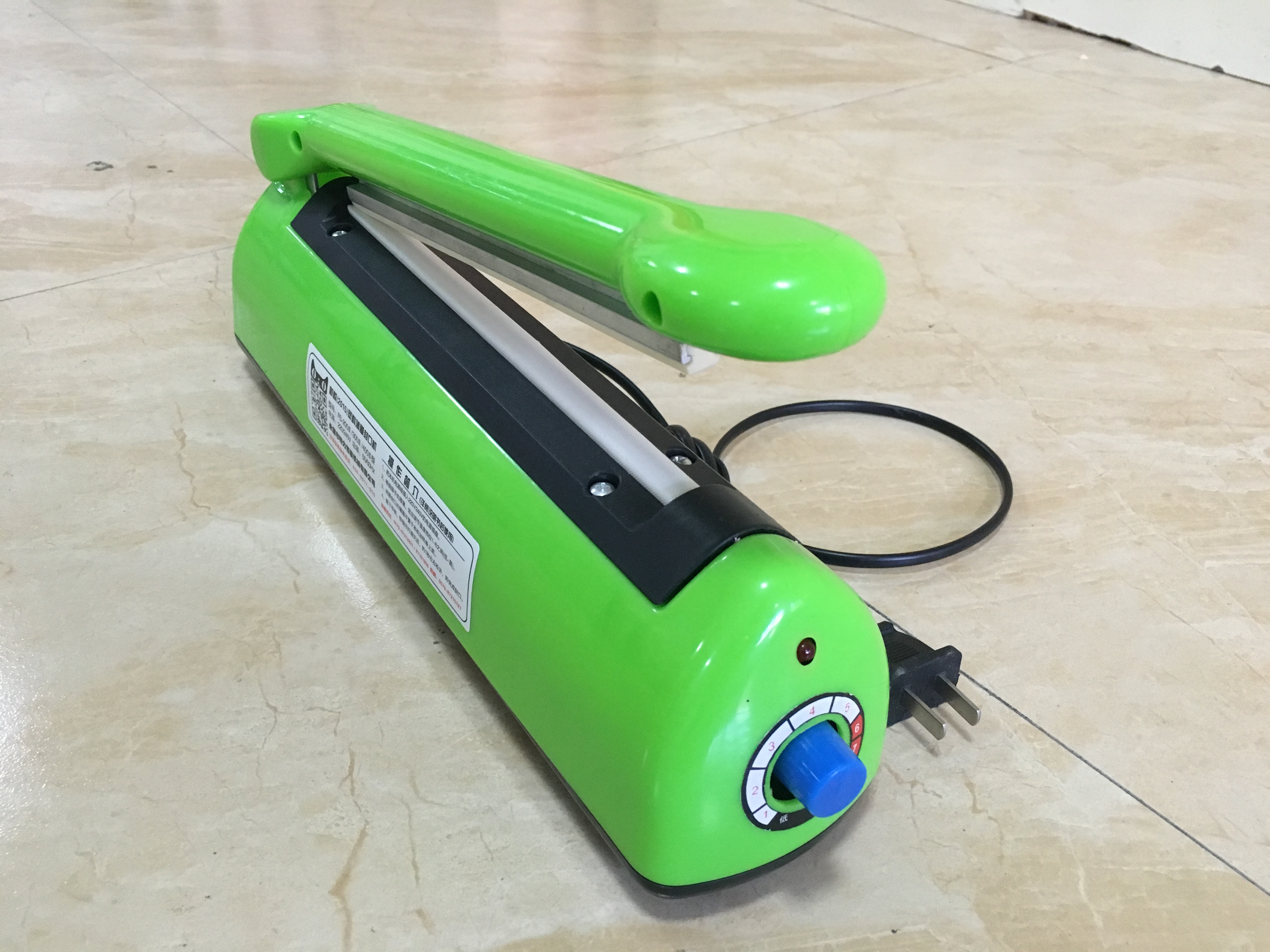 Zhejiang Tianyu industry Co. Ltd Factory Make and Supply Manual Operated With Sealing 2.0 mm Width Electric Flat Heat Wire Impulse heat Sealer PFS-B Series Plastic Food Bag PP PE PVC Film Sealing Machine